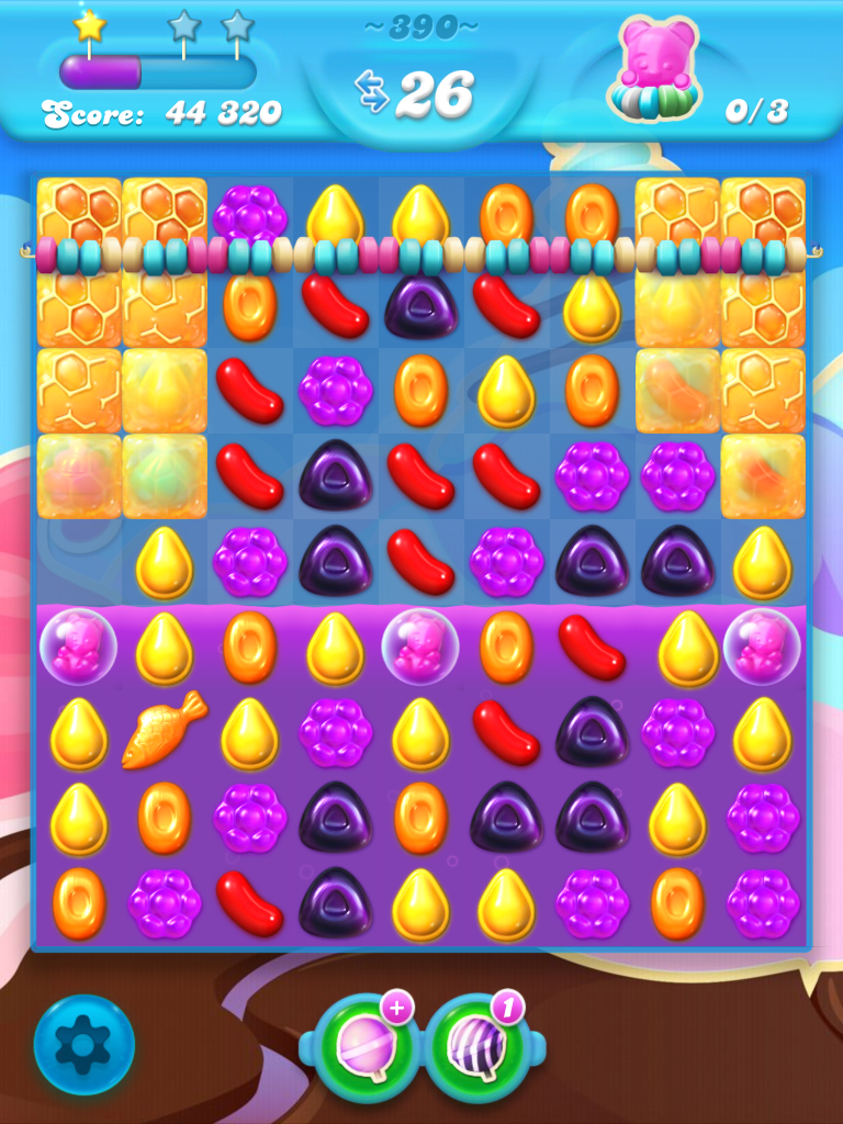 Candy Crush Soda Saga Level 390